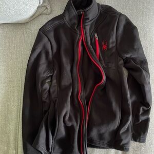 Spyder zip up jacket. Size 10/12